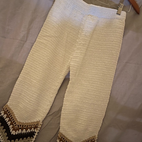 Crochet Pants NWOT - Picture 4 of 5